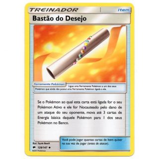 Bastão do Desejo / Wishful Baton (128/147) - Carta Avulsa Pokemon