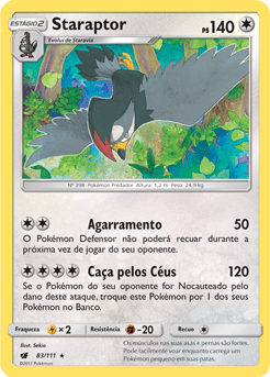 Staraptor (83/111) - Carta Avulsa Pokemon