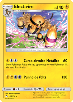 Electivire (44/156) - Carta Avulsa Pokemon