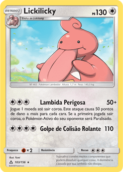Lickilicky (103/156) - Carta Avulsa Pokemon