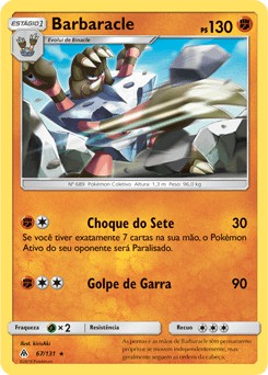 Barbaracle (67/131) - Carta Avulsa Pokemon