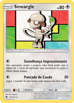 Smeargle (157/214) - Carta Avulsa Pokemon