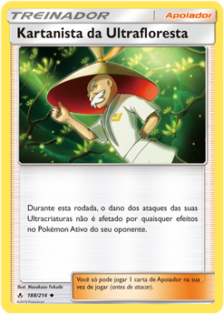 Kartanista da Ultrafloresta / Ultra Forest Kartenvoy (188/214) - Carta Avulsa Pokemon