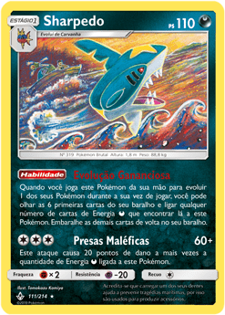 Sharpedo (111/214) - Carta Avulsa Pokemon