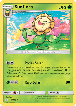 Sunflora (8/236) - Carta Avulsa Pokemon