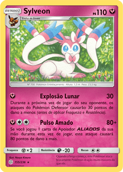 Sylveon (155/236) - Carta Avulsa Pokemon
