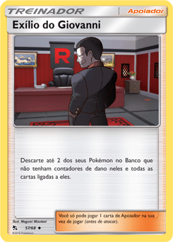 Exílio do Giovanni / Giovanni's-EXile (57/68) - Carta Avulsa Pokemon