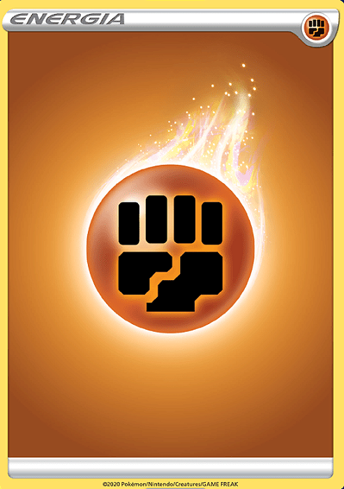 10 Energias de Luta (2020) - Carta Avulsa Pokemon