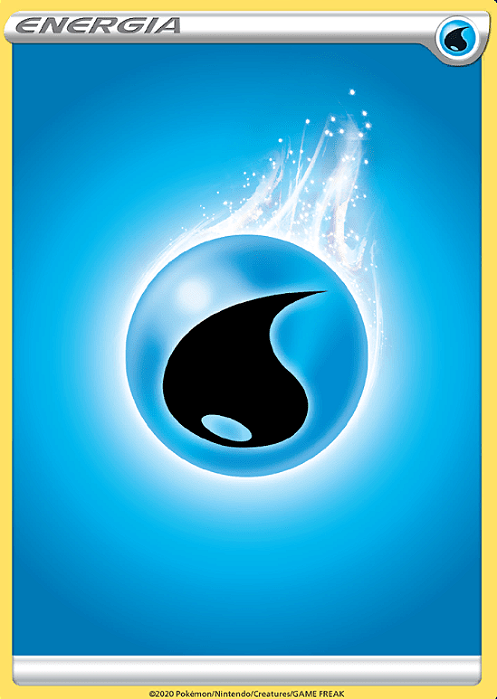 10 Energias de Água (2020) - Carta Avulsa Pokemon