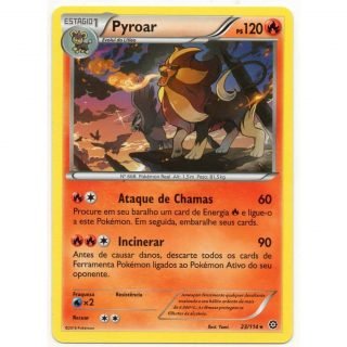 Pyroar (23/114) - Carta Avulsa Pokemon
