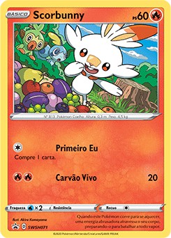 Scorbunny (SWSH071) FOIL - Carta Avulsa Pokemon