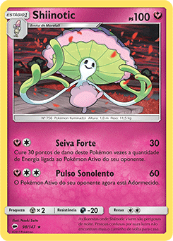 Shiinotic (98/147) REV FOIL - Carta Avulsa Pokemon