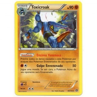 Toxicroak (59/114) - Carta Avulsa Pokemon