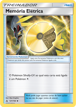 Memória Elétrica / Electric Memory (121/156) - Carta Avulsa Pokemon