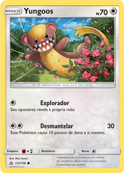 Yungoos (112/156) - Carta Avulsa Pokemon