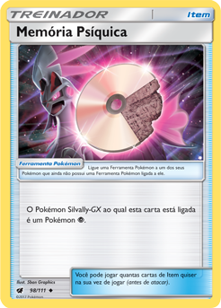 Memória Psíquica / Psychic Memory (98/111) - Carta Avulsa Pokemon