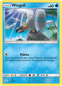 Wingull (37/149) - Carta Avulsa Pokemon