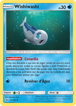 Wishiwashi (44/149) - Carta Avulsa Pokemon