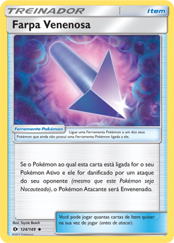 Farpa Venenosa / Poison Barb (124/149) - Carta Avulsa Pokemon