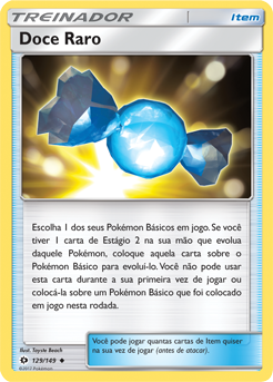 Doce Raro / Rare Candy (129/149) - Carta Avulsa Pokemon