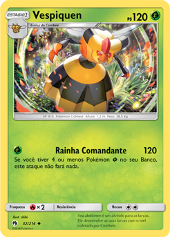 Vespiquen (32/214) - Carta Avulsa Pokemon
