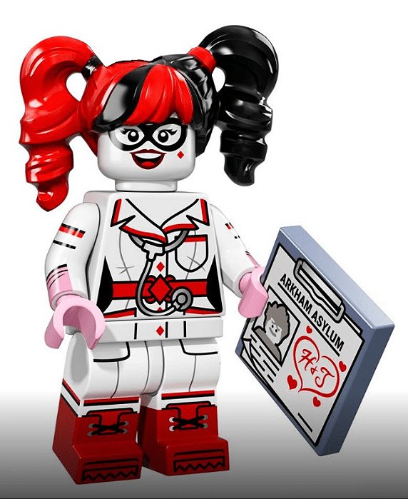 Harley Quinn / Arlequina Enfermeira (Lego Batman Movie) - Minifigura De Montar DC