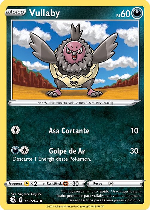 Vullaby (172/264) - Carta Avulsa Pokemon