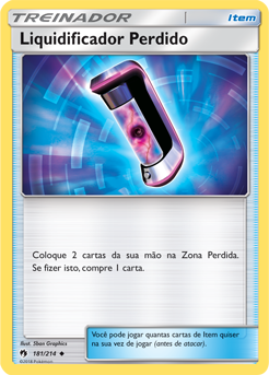 Liquidificador Perdido / Lost Blender (181/214) - Carta Avulsa Pokemon