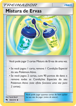 Mistura de Ervas / Mixed Herbs (184/214) - Carta Avulsa Pokemon