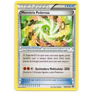Memória Poderosa Power Memory (108/124) - Carta Avulsa Pokemon