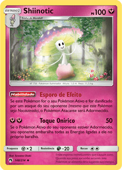 Shiinotic (148/214) - Carta Avulsa Pokemon