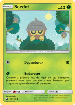 Seedot (11/168) - Carta Avulsa Pokemon