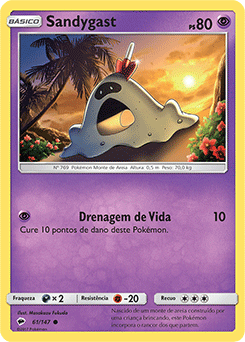 Sandygast (61/147) - Carta Avulsa Pokemon