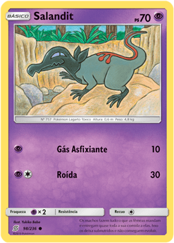 Salandit (98/236) - Carta Avulsa Pokemon