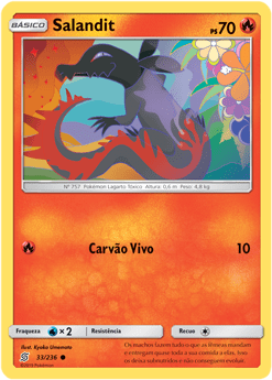 Salandit (33/236) - Carta Avulsa Pokemon