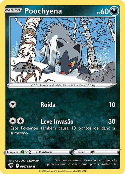 Poochyena (095/189) - Carta Avulsa Pokemon