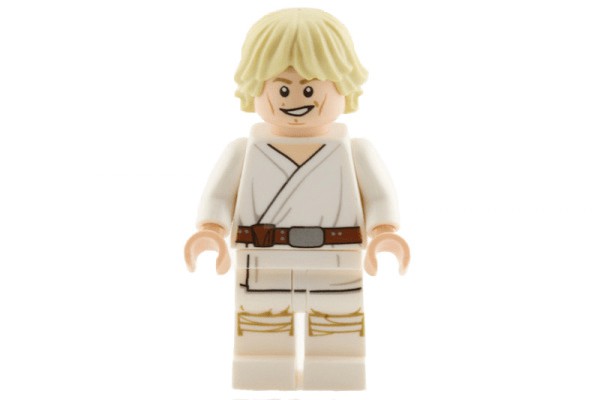 Luke Skywalker (Episódio IV) - Minifigura de Montar Star Wars