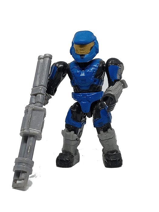 UNSC Spartan MARK V Blue (B) - Minifigura Halo Mega Bloks