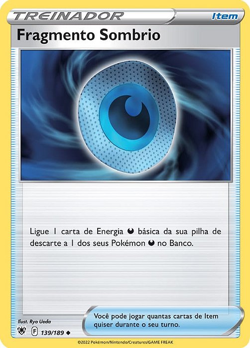 Fragmento Sombrio / Dark Patch (139/189) - Carta Avulsa Pokemon
