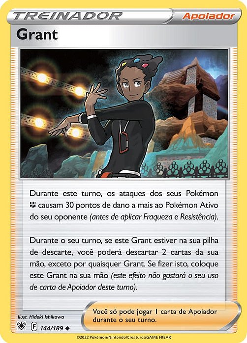 Grant (144/189) - Carta Avulsa Pokemon