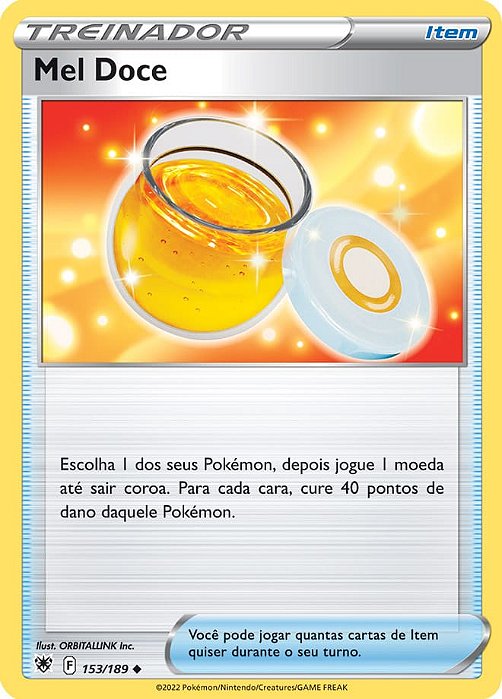 Mel Doce / Sweet Honey (153/189) - Carta Avulsa Pokemon
