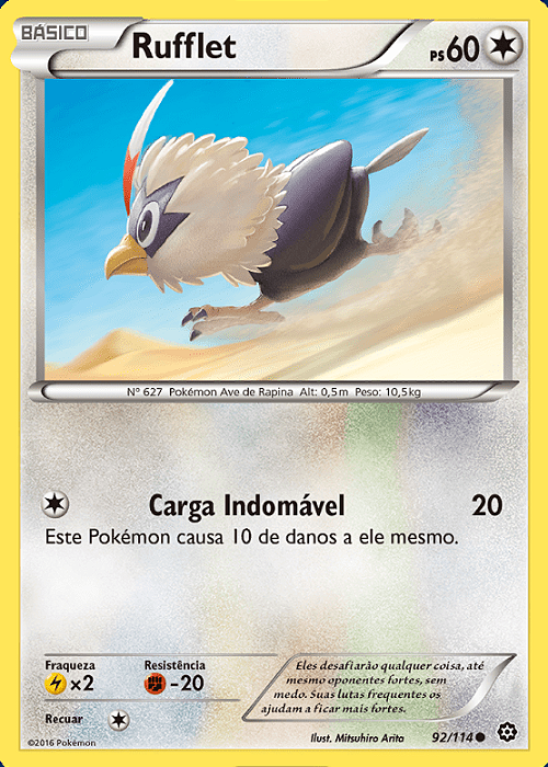 Rufflet (92/114) - Carta Avulsa Pokemon