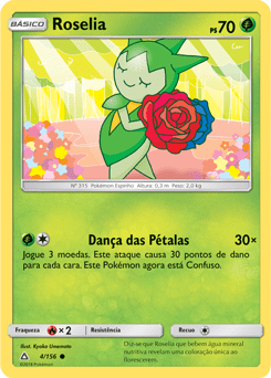 Roselia (4/156) - Carta Avulsa Pokemon