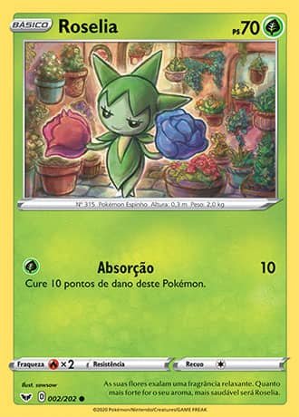 Roselia (2/202) - Carta Avulsa Pokemon