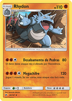 Rhydon (66/147) - Carta Avulsa Pokemon
