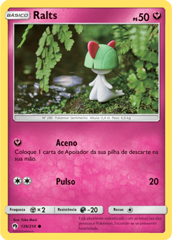 Ralts (139/214) - Carta Avulsa Pokemon