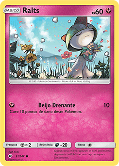 Ralts (91/147) - Carta Avulsa Pokemon