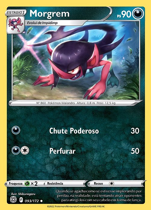 Morgrem (93/172) - Carta Avulsa Pokemon