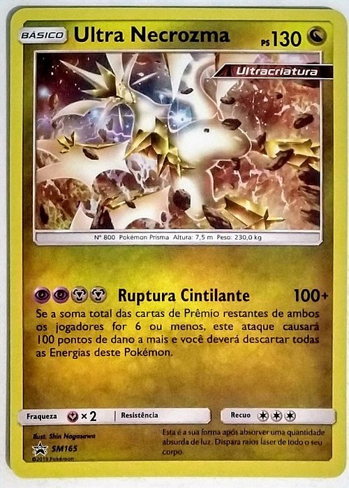 Ultra Necrozma (SM165) FOIL - Carta Avulsa Pokemon
