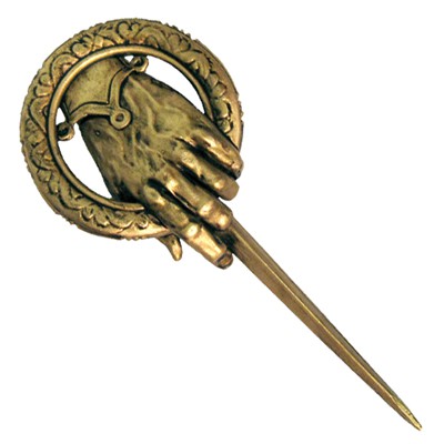 Broche Mão Do Rei - Miniatura 3cm - Game Of Thrones